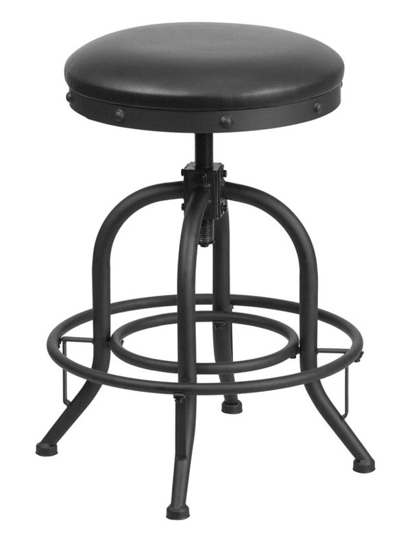 Williston Erik Adjustable Height Swivel Bar Stool & Reviews Wayfair